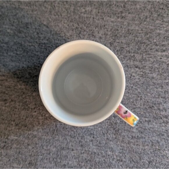 3/$30 | Edinbourg Porcelain Mug with Butterflies, Blue/Gold Trim, EUC - Picture 3 of 4